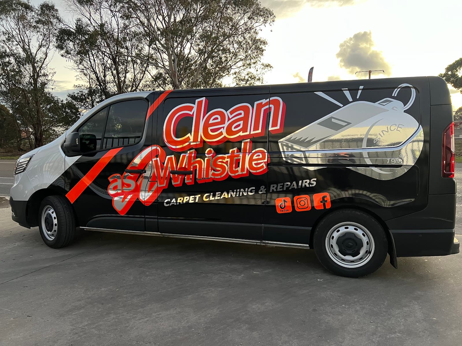 Clean as a Whistle carpet cleaning in Soldiers Hill